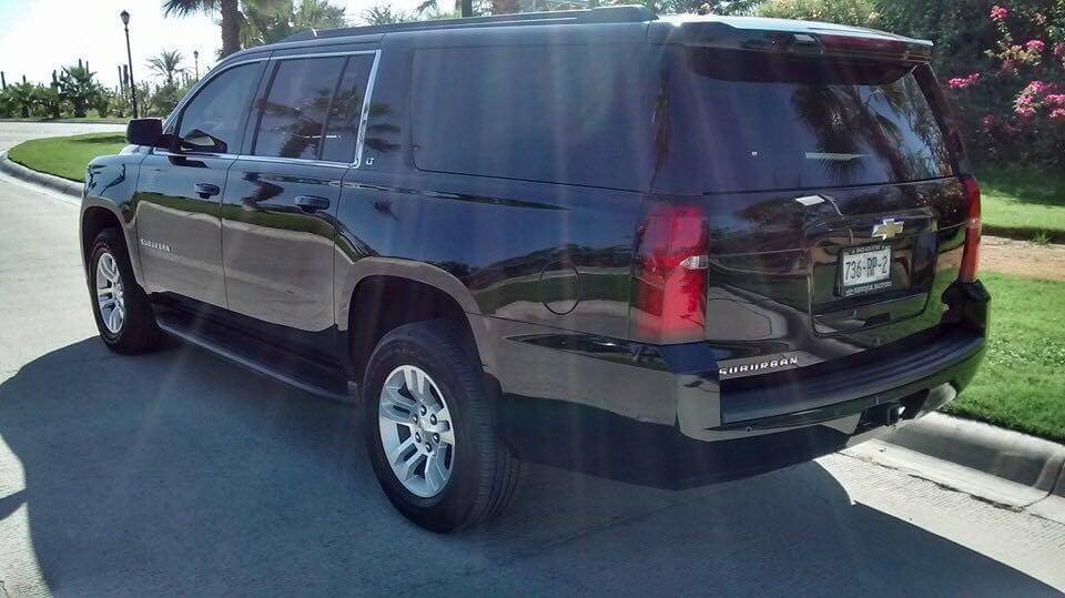 Black Suburban Luxury SUV